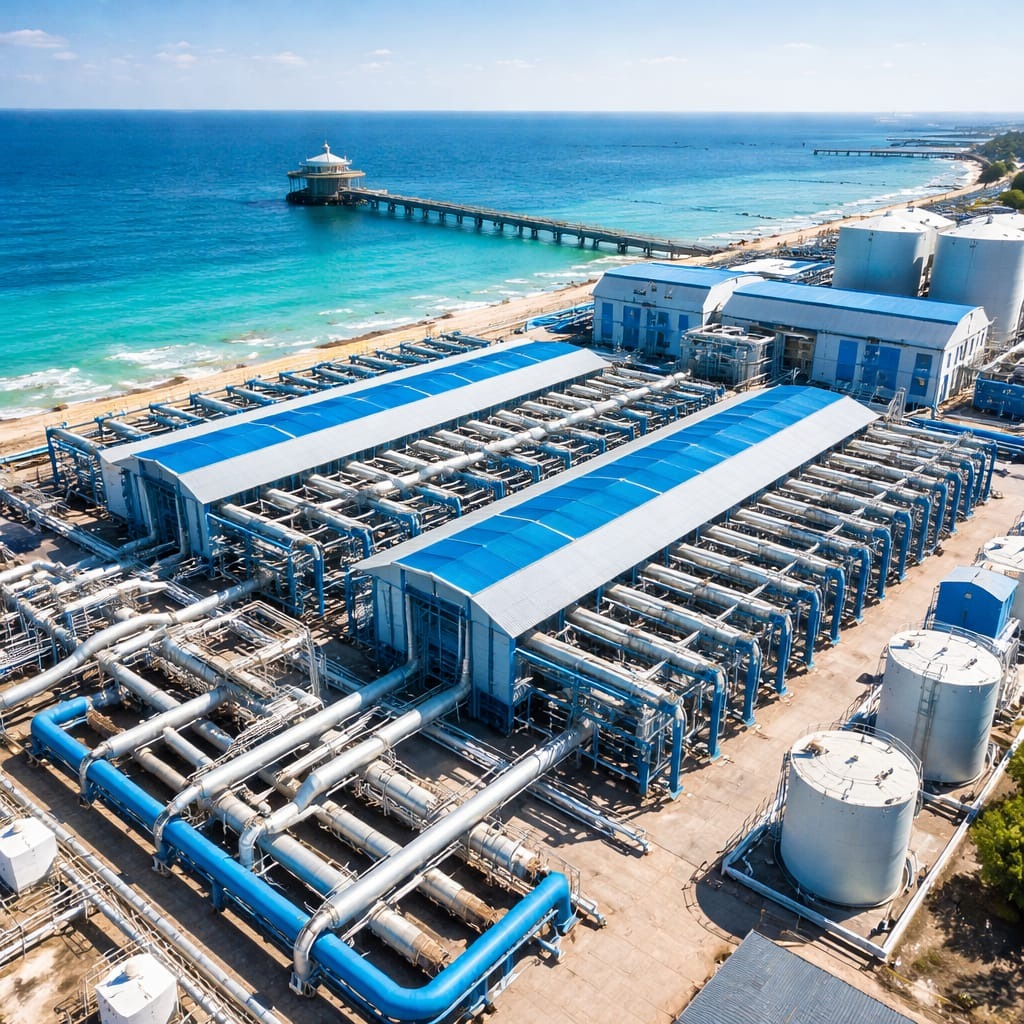 Desalination Plant — High-efficiency RO technology