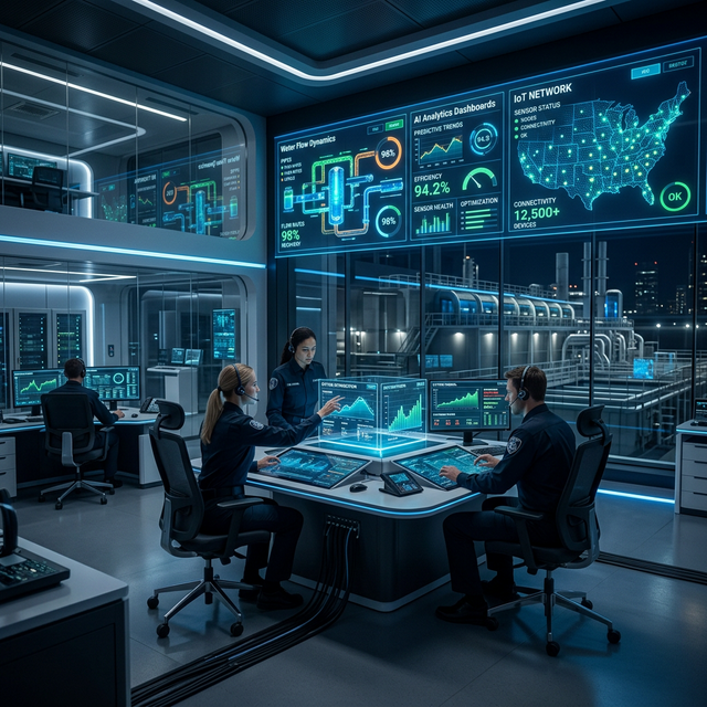 Smart Water Automation Control Room